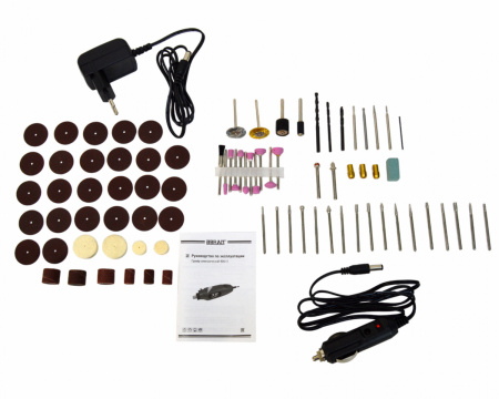 Шлифовальная машина прямая Brait BDG-3 (гравер)(6Вт, 12000об/мин)0.55кг+80 предметов