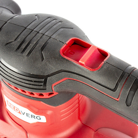 Шлифовальная машина RedVerg ПШМ RD-SG30-90S (300Вт,90х187мм,ход 2.5мм,1000-3000кол/мин,зажим) 1.97кг