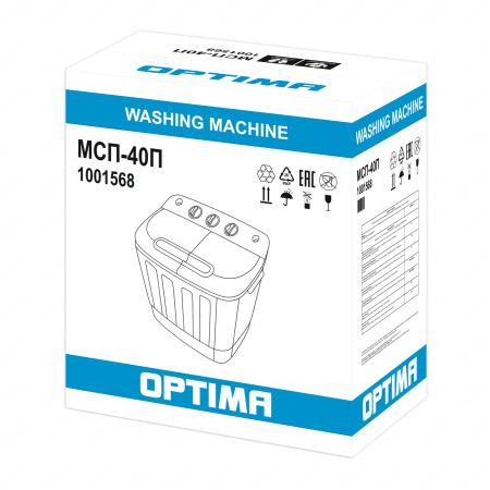 Стиральная машина Optima МСП-40П