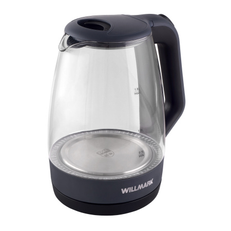 Чайник Willmark WEK-1823G Серо-черный