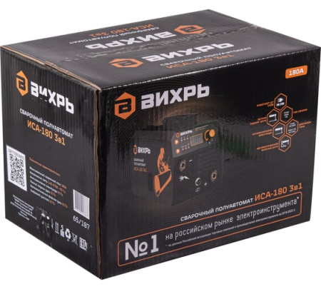 Сварочный полуавтомат Вихрь ИСА-180 3в1