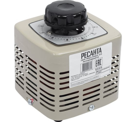 Автотрансформатор Ресанта ЛАТР ТР/0,5 (TDGC2-0,5)