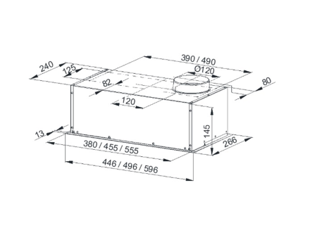Вытяжка Konigin Level Up Full Black 45