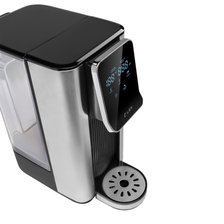 Термопот Lex LXTP 3621, 2,5литра  (черный + брашированная сталь)