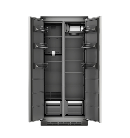 Холодильник двухкамерный встраиваемый Lex LBI400SB Grey