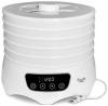 Сушилка для овощей и фруктов Мастерица EFD-6001 белая, 5 белых поддонов + 2 поддона д/пастилы
