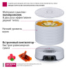 Сушилка для овощей и фруктов Мастерица EFD-5000 белая, 6 белых поддонов + 3 поддона д/пастилы