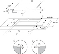 Варочная поверхность индукционная Gorenje GI6432BSCE