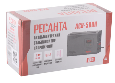 Стабилизатор Ресанта АСН-500 Н 