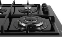 Варочная поверхность газовая Weissgauff HGG 641 BGV Nano Glass