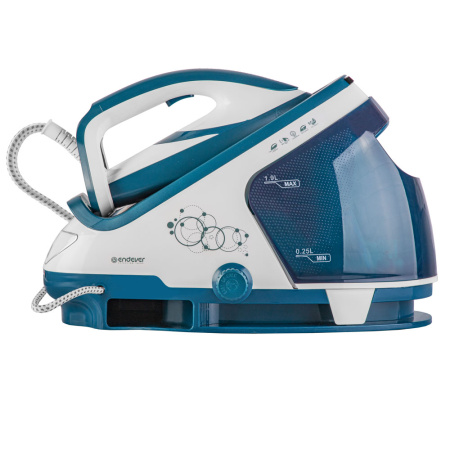 Парогенератор Endever Delta-500 белый/темно-бирюзовый