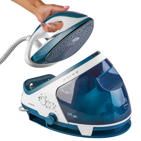 Парогенератор Endever Delta-500 белый/темно-бирюзовый