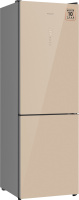 Холодильник Weissgauff WRK 185 Total NoFrost Inverter Beige Glass