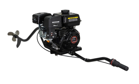 Мотор лодочный болотоход Habert (двигатель Loncin G160 D20)