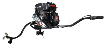 Мотор лодочный болотоход Habert (двигатель Loncin LC170FA D19)
