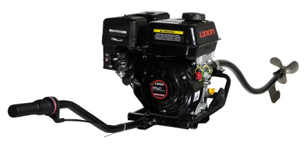 Мотор лодочный болотоход Habert (двигатель Loncin G200 D20)