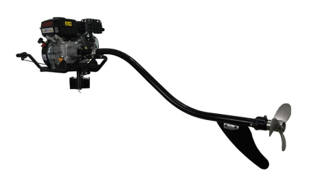 Мотор лодочный болотоход Habert (двигатель Loncin H200 D19)