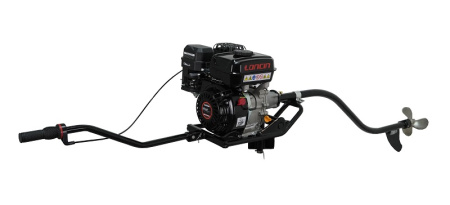 Мотор лодочный болотоход Habert (двигатель Loncin H200 D19)