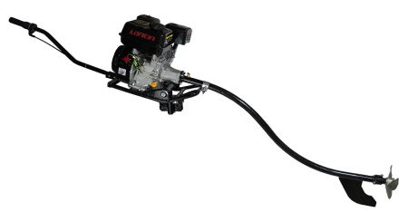 Мотор лодочный болотоход Habert (двигатель Loncin H200 D20)