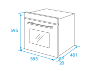 Духовой шкаф Weissgauff EOM 206 BM