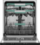 Посудомоечная машина встраиваемая Weissgauff BDW 6136 D Inverter Autoopen Timer Floor
