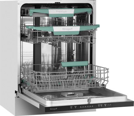 Посудомоечная машина встраиваемая Weissgauff BDW 6136 D Inverter Autoopen Timer Floor