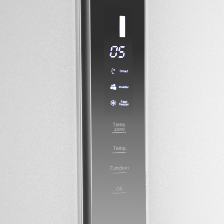 Холодильник с инвертором Maunfeld MFF177NFW Slim Inverter