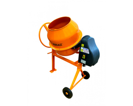 Бетоносмеситель Brait BR-160S (160л,550Вт,замес 91л ,чугун венец и шестерня, 26.6 об/мин) 46кг