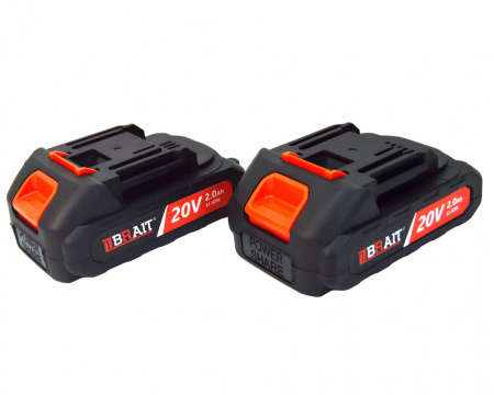 Пила цепная аккумуляторная мини Brait BCHS20-2NMBL(20В,2х2AhтипMAKITA,ЗУ,шина15см,цепь1/4х1,1х37зв.б/щ)2.1кг