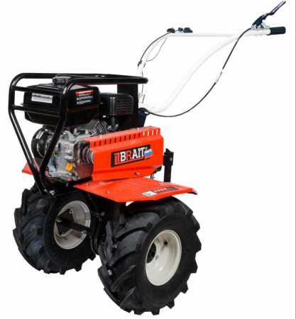 Мотоблок Brait МБ5W ШК (170F/7л.с.,6F/2R,85х30см,с фрезами, колеса 19/7х8, вал S23) 79кг