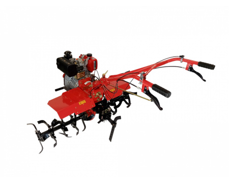 Мотоблок Brait BR-135DA (дизель178FE/6л.с,2F/1R,100-35см,ВОМ18мм,фрезы, 5.00х12,вал, валS32)150кг