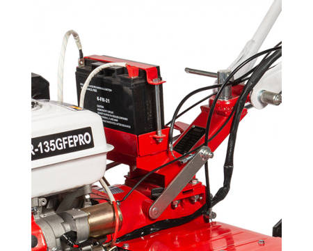 Мотоблок Brait BR-135GFE PRO (192F/18.5л.с.,3F/1R,ВОМ 18мм,120х35см,6.0х12,вал S32) 153кг