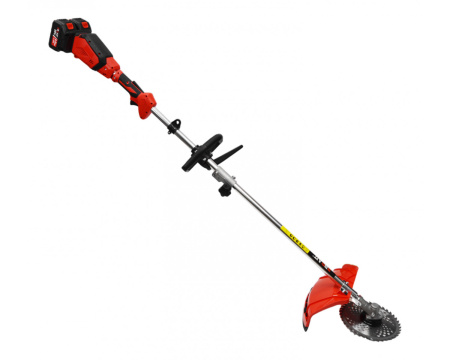 Триммер аккумуляторная Brait BCBC40-4NMBL (40В Li-ion 2х4.0Ач шир.225мм, леска 2,4мм, нож,8000об/мин,б/щ)6кг