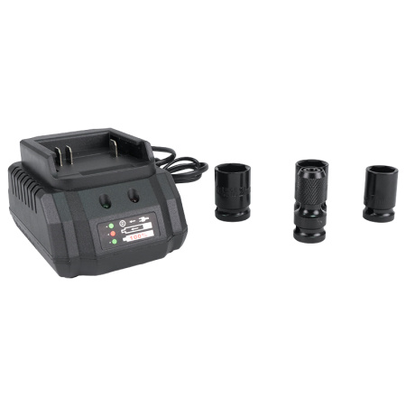 Гайковерт аккумуляторный ударный ProfiPower DWDTW-18V (18В,Li-ion,1х4Ач,600Hм,1/2" б/щ) 2.5кг кейс