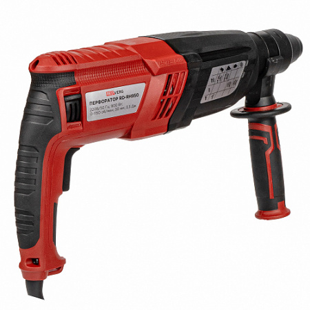 Перфоратор RedVerg SDS -plus RD-RH 950 (900Вт,3.3реж,3Дж,бетон 30/80мм) 5кг кейс