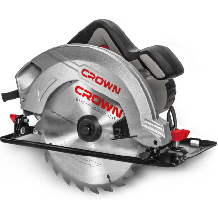 Пила дисковая Crown CT15188-190 1500Вт, 190*20мм, 66мм