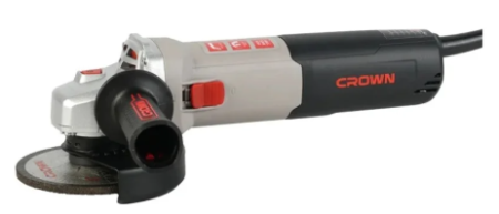 Угловая шлифовальная машина Crown CT13677-125RSV 1500Вт, М14, 125мм, регулировка оборотов, плавный п