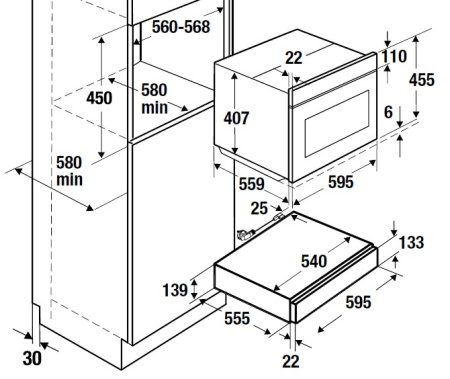 Вакууматор Kuppersbusch CSV 6800.0 G5 Black Velvet