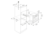 Кофемашина встраиваемая Kuppersbusch CKV 6800.0 KSM Matt Black