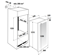 Винный шкаф встраиваемый Kuppersbusch FWK 4800.0 S4 Gold