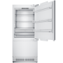 Холодильник с морозильной камерой встраиваемый Kuppersbusch FKGFX 9800.0i