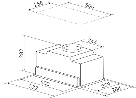 Вытяжка Kuppersbusch DEL 6550.0 E