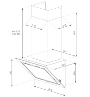 Вытяжка Kuppersbusch DW 9880.0 S5 Black Velvet