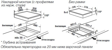 Варочная поверхность индукционная WOK Kuppersbusch VKIW 3800.0 SR