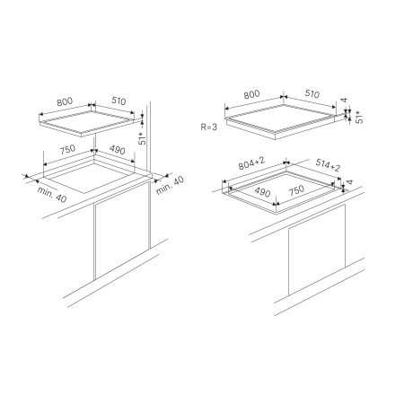 Варочная поверхность индукционная Kuppersbusch KI 8820.0 MR