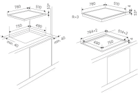Варочная поверхность индукционная Kuppersbusch KI 8880.1 SR