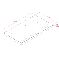 Варочная поверхность индукционная Kuppersbusch KI 9880.1 SR