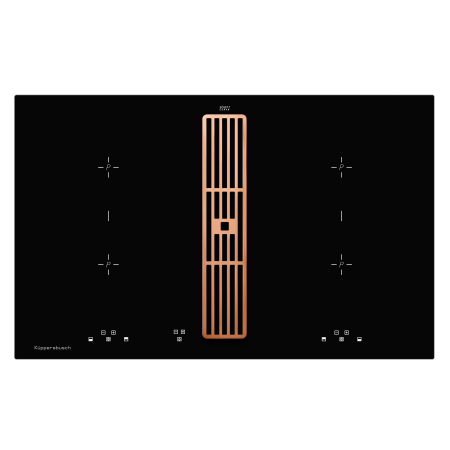 Варочная поверхность индукционная с вытяжкой Kuppersbusch KMI 8500.0 SR Copper