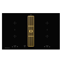 Варочная поверхность индукционная с вытяжкой Kuppersbusch KMI 8500.0 SR Gold