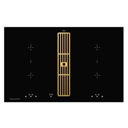 Варочная поверхность индукционная с вытяжкой Kuppersbusch KMI 8500.0 SR Gold